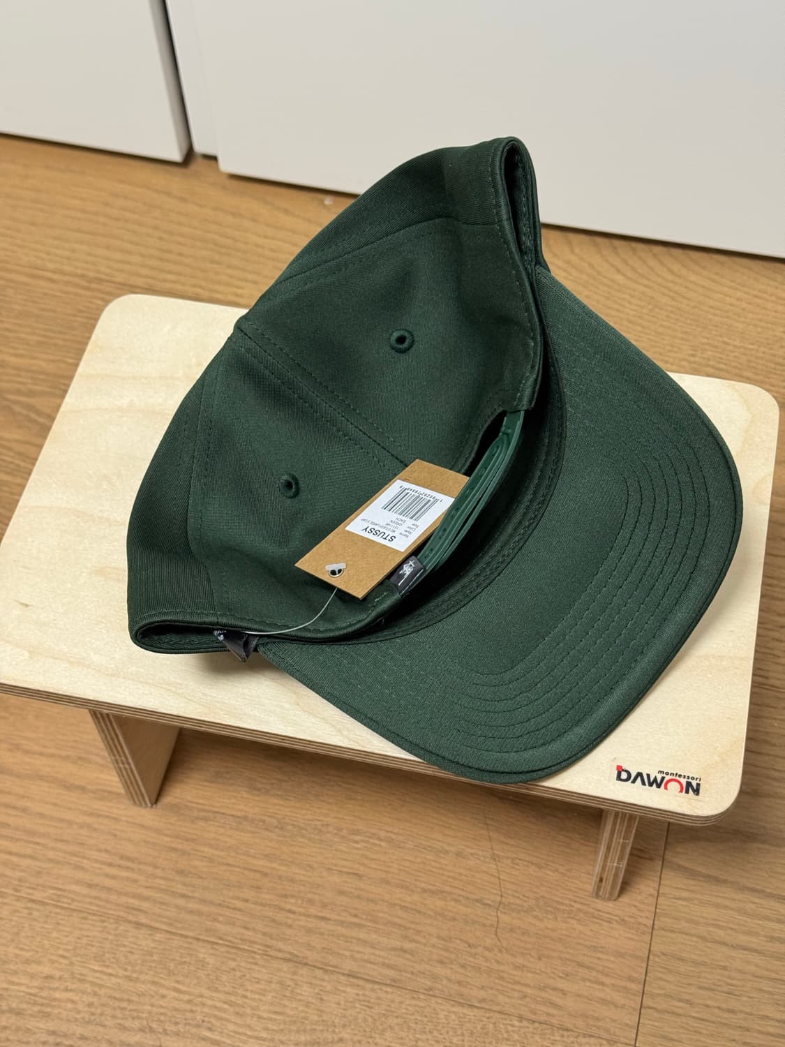 스투시 미드 뎁스 라지 S 스냅백 그린 상품이미지2