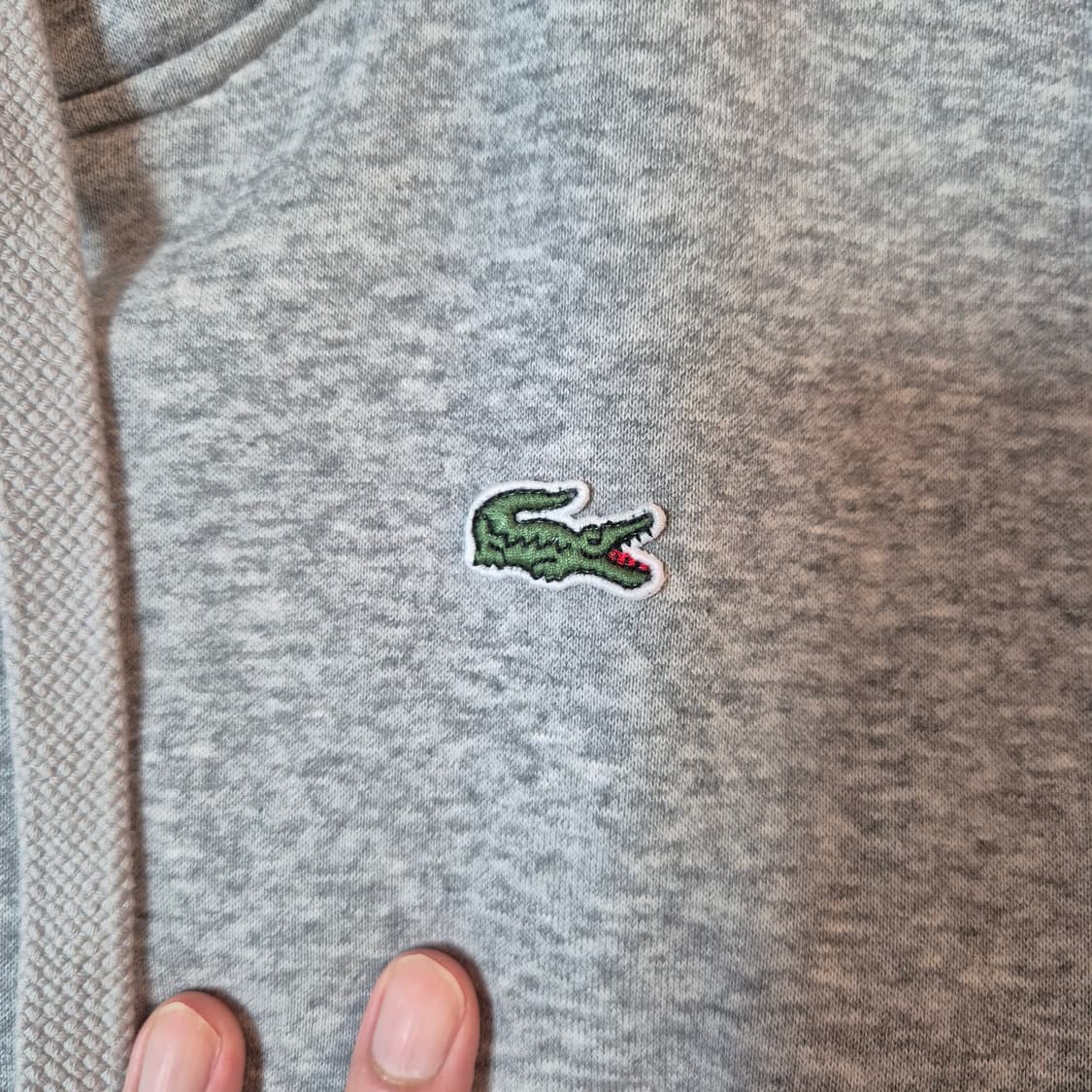 라코스테 그레이 후드티 M 상품이미지4