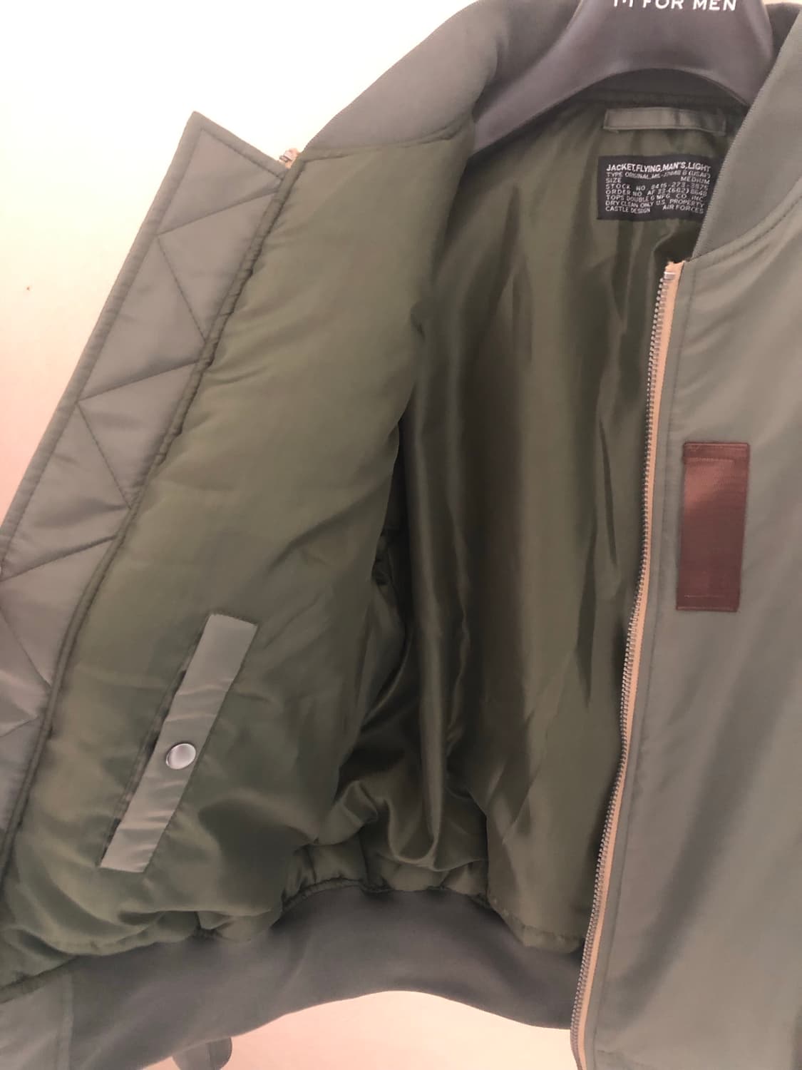 Ma-1 항공점퍼 팝니다 상품이미지6