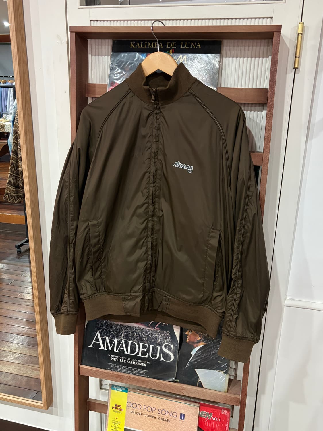 올드 스투시 나일론 집업 자켓  상품이미지1