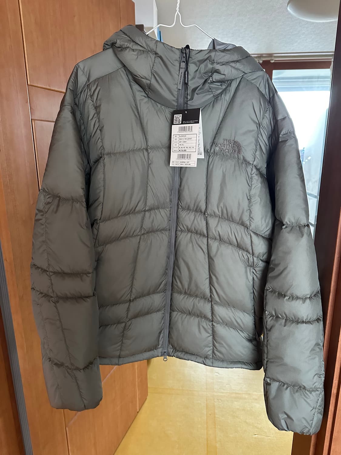 노스페이스 웨이브 LT온 자켓 그레이 상품이미지2