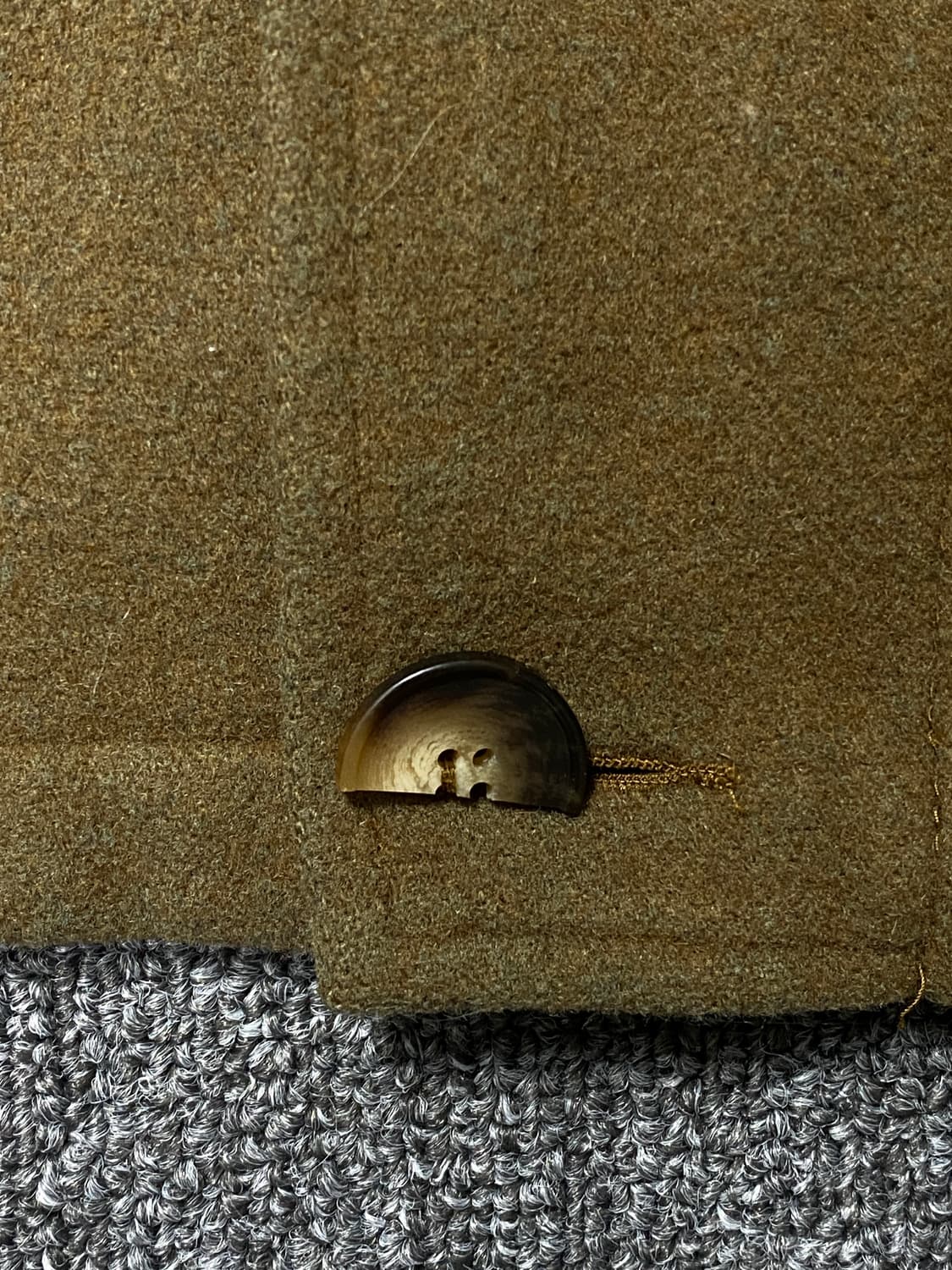 폴로 랄프로렌 클래식 싱글 코트 (카키브라운) 상품이미지8