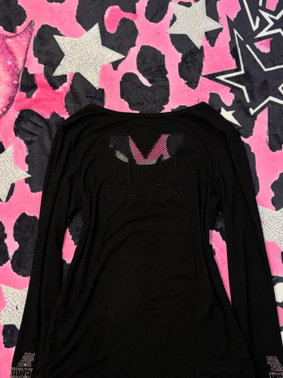 Y2K Onegyaru cubic back slit long sleeve 상품이미지9