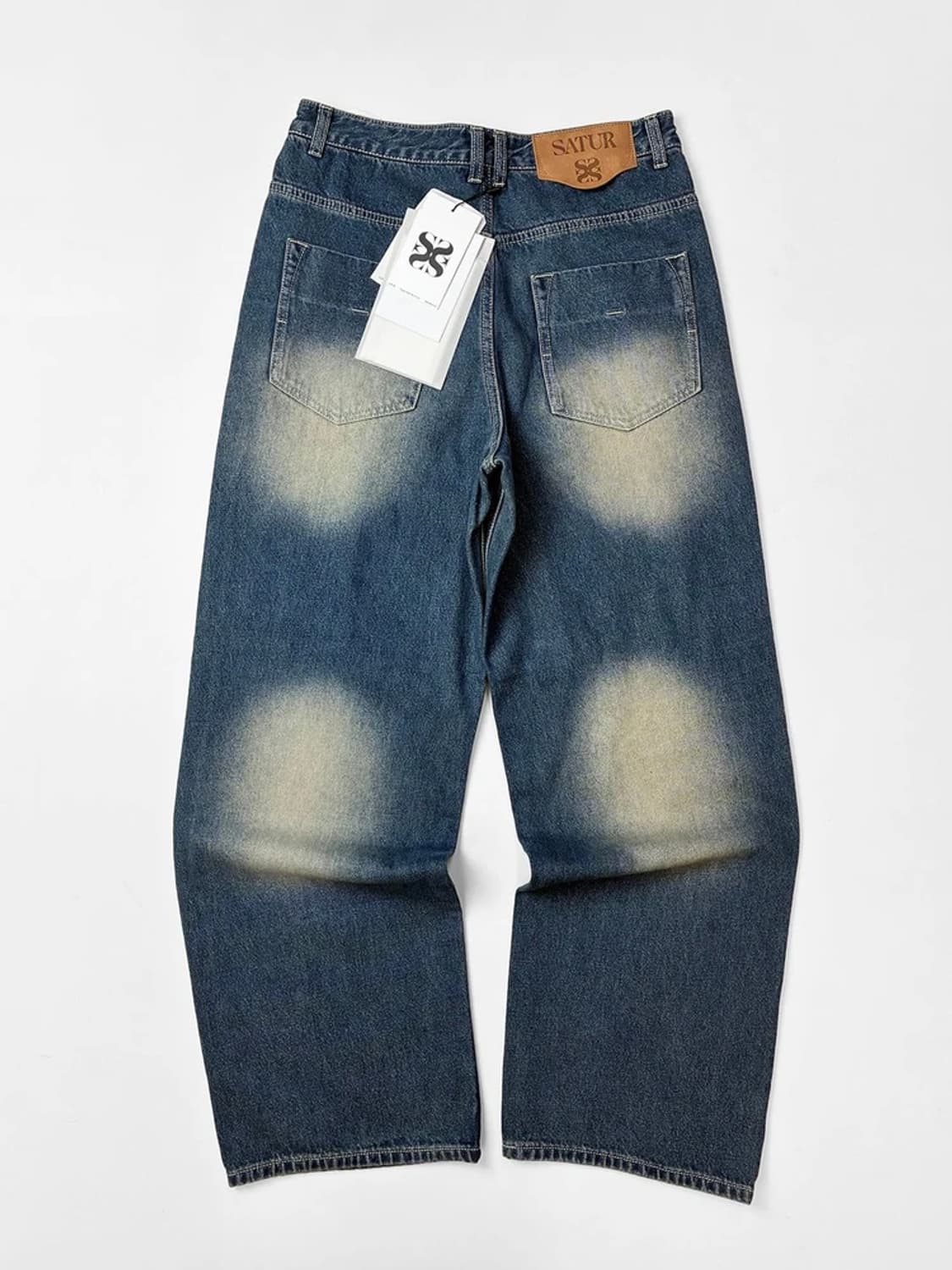 세터 24ss 브루클린 뉴트로 와이드 데님 팬츠 PN5457 상품이미지5