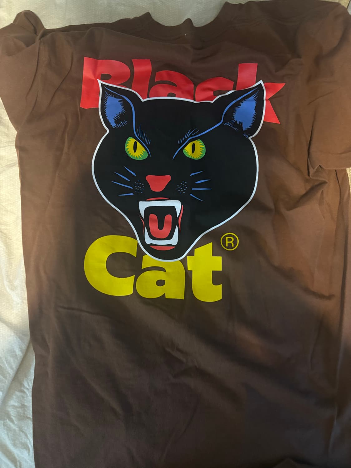 [L] 슈프림 블랙 캣 반팔 상품이미지3