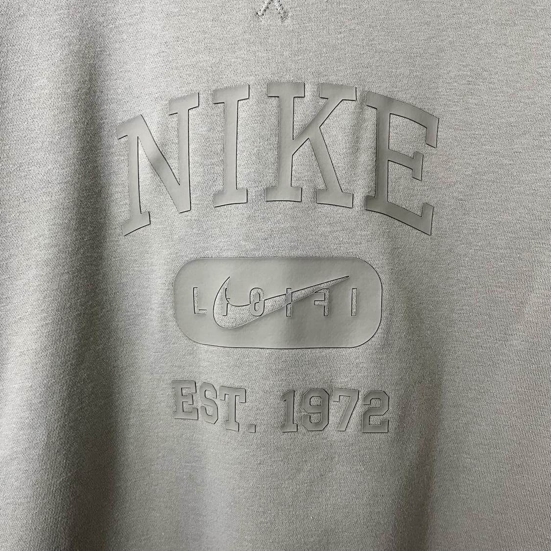나이키 그레이 한글날 라운드 맨투맨 상품이미지3