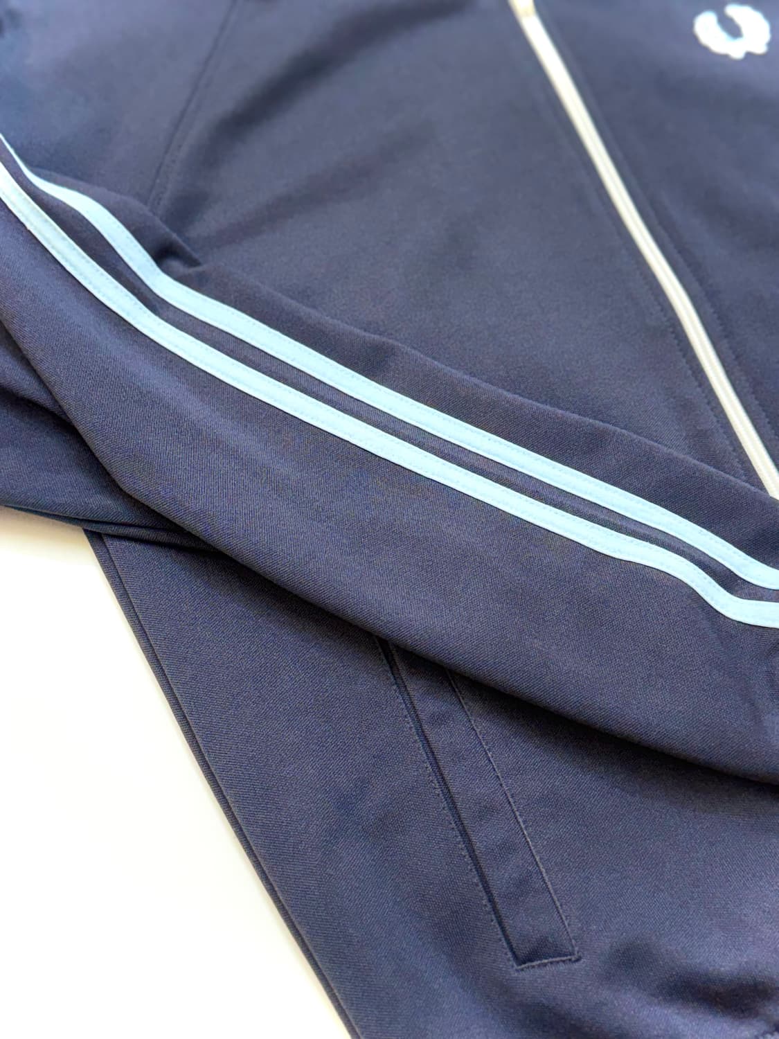 Fred Perry 프레드페리 스트라이프 테잎 네이비 트랙탑 자켓 상품이미지4