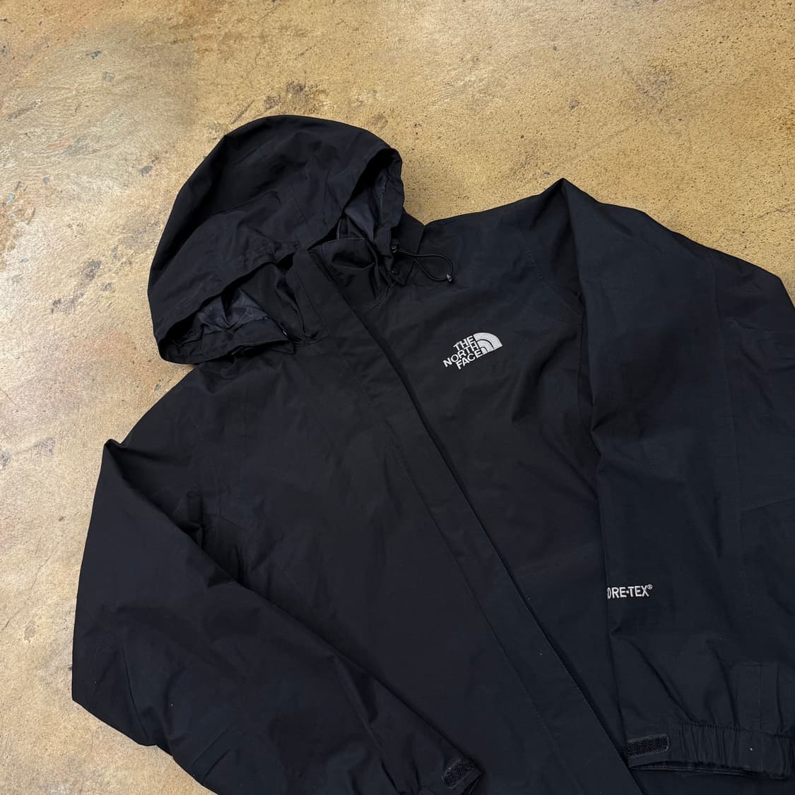 [정품/S] 노스페이스 고어텍스 블랙 바람막이 후드 자켓 b19 상품이미지1