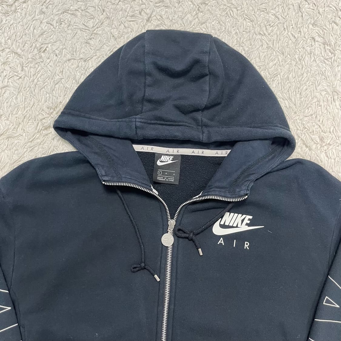Nike black zip-up hoodie 상품이미지5
