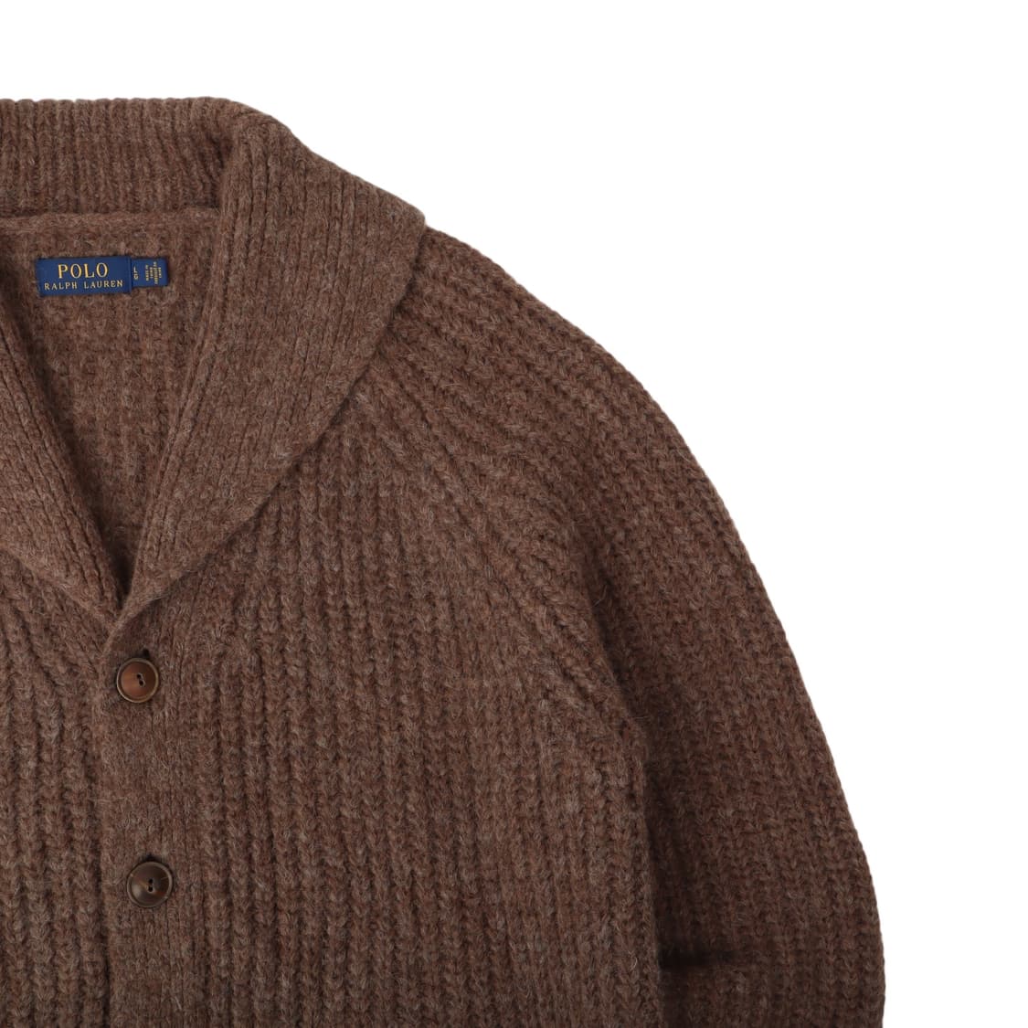 폴로 랄프로렌 알파카 메리노울 숄카라 가디건 상품이미지3