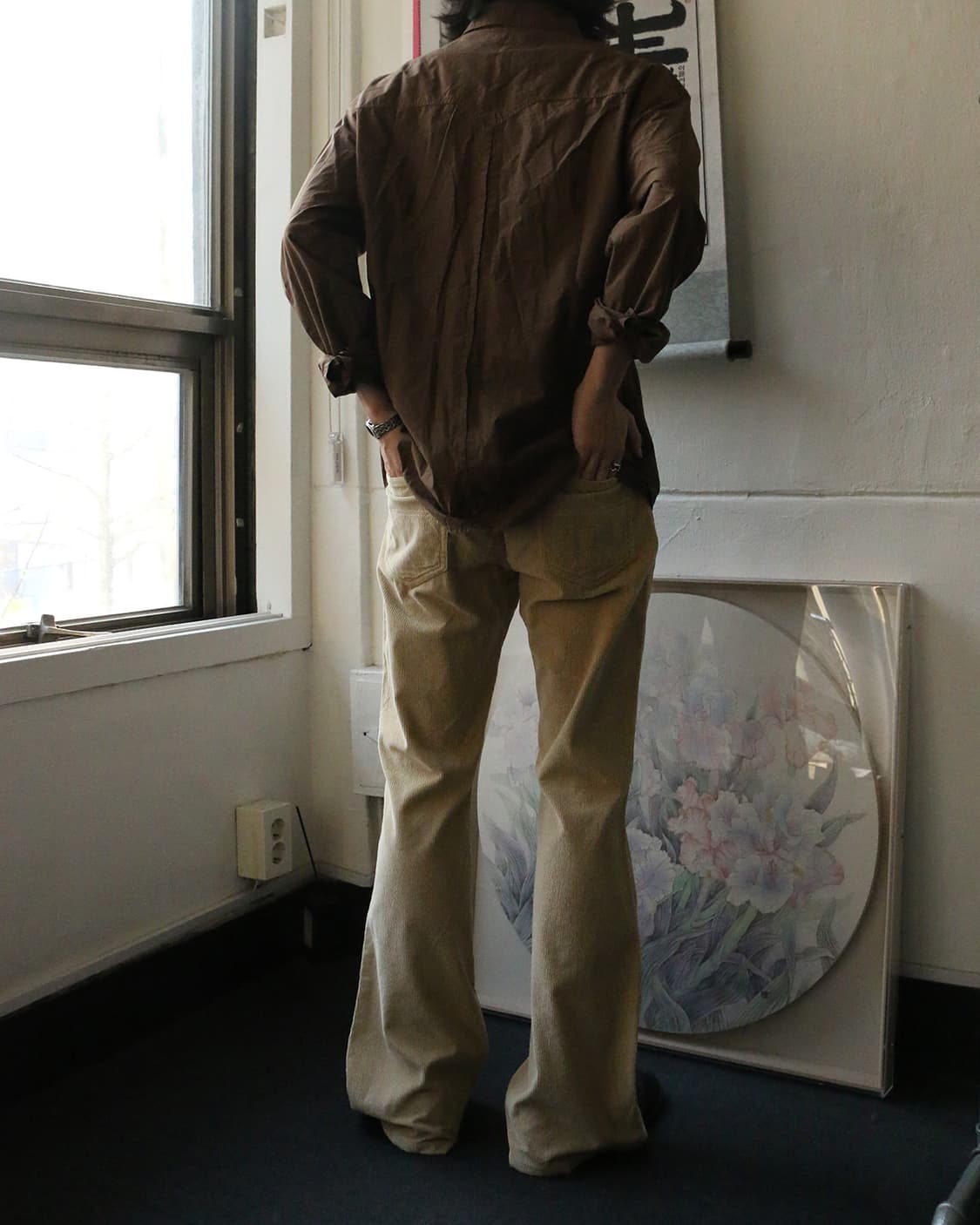 캐서린 햄넷 코듀로이 부츠컷 팬츠 상품이미지2