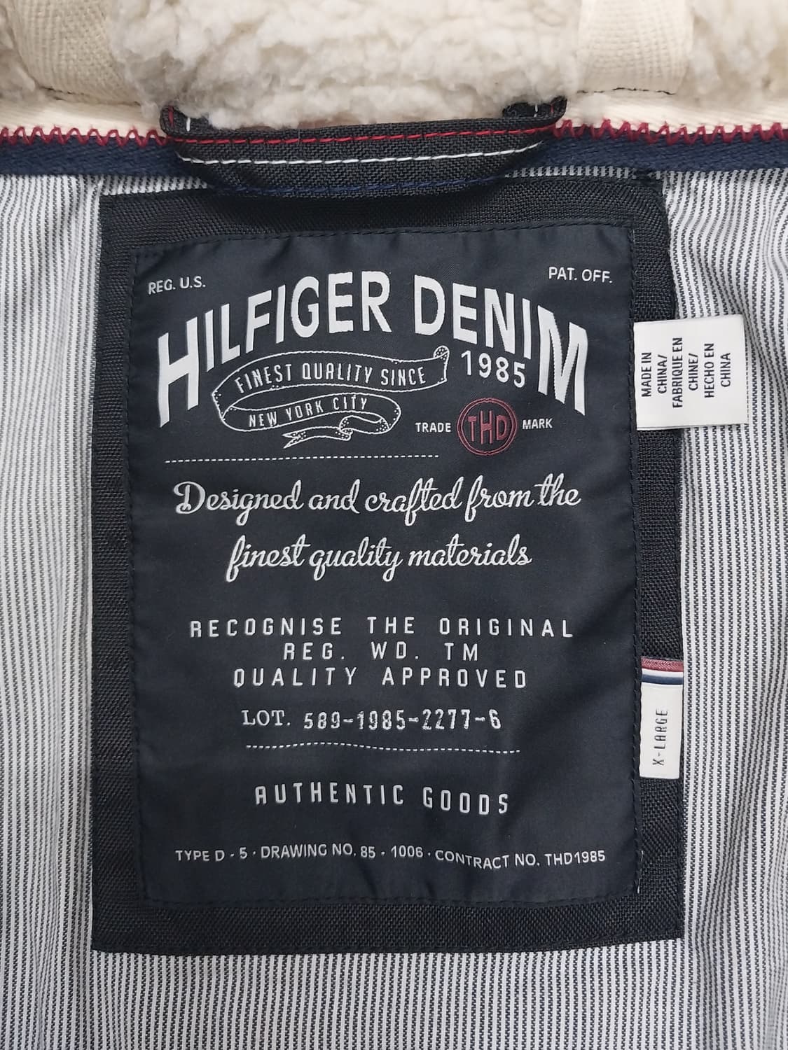 타미힐피거 데님 후드 점퍼 상품이미지4