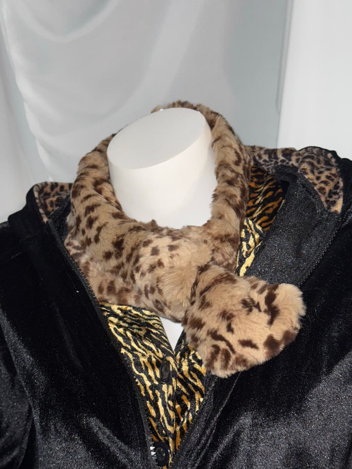 레오파드 시부야 갸루 코디세트 상품이미지8