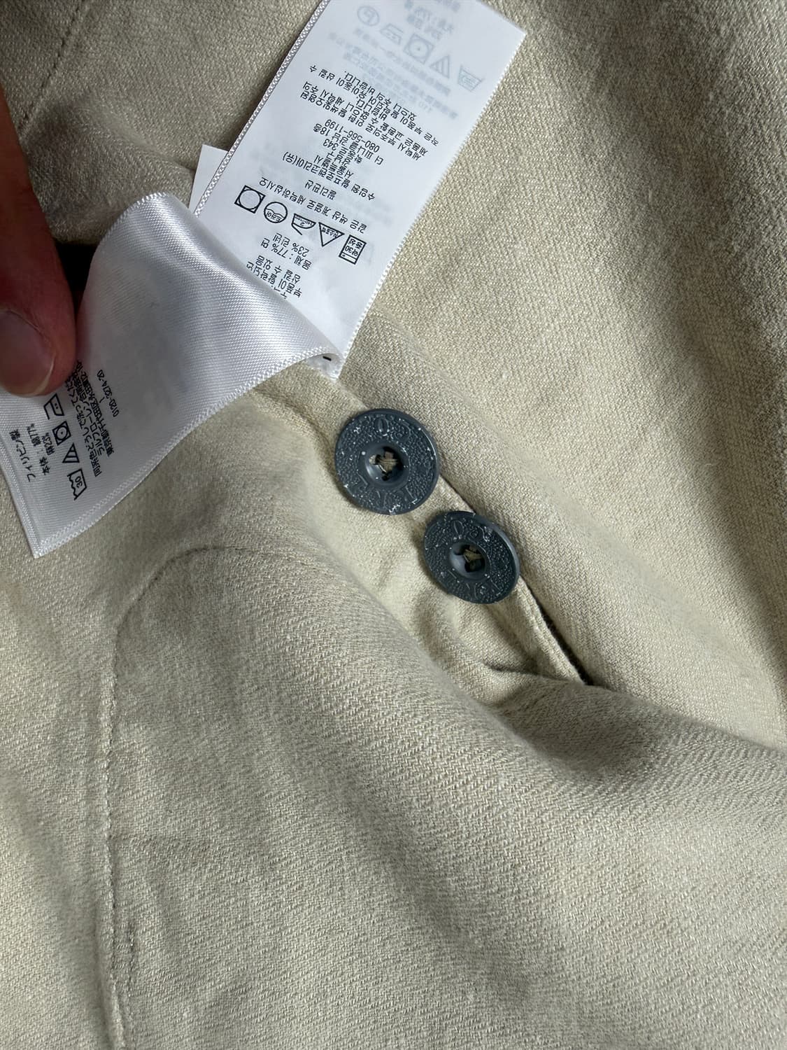 rrl 더블알엘 리미티드 에디션 면 린넨 혼방 퍼티그 자켓 M 상품이미지5