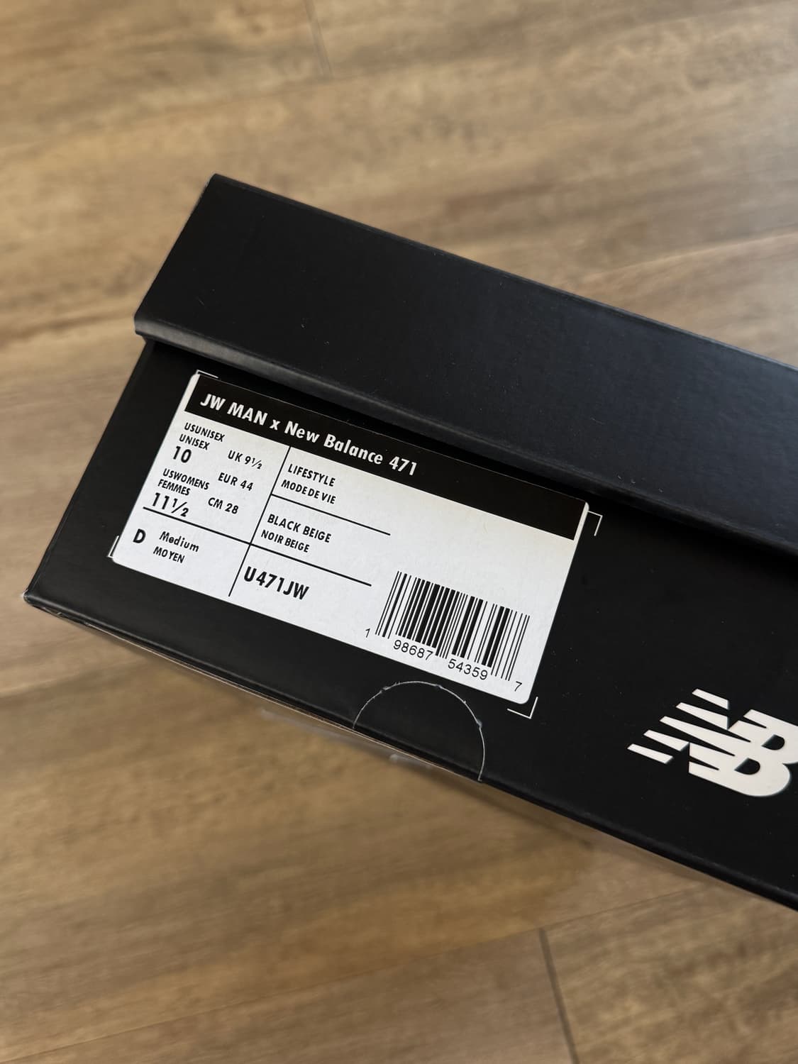 준야 와타나베 맨 x 뉴발란스 U471 블랙 280 상품이미지3
