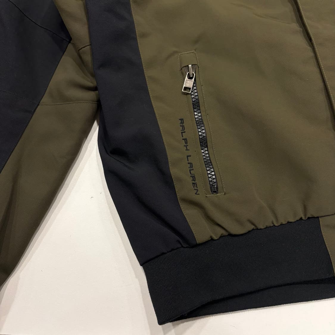 [L] 폴로 RLX 랄프로렌 블랙/카키 바람막이 B686 상품이미지7