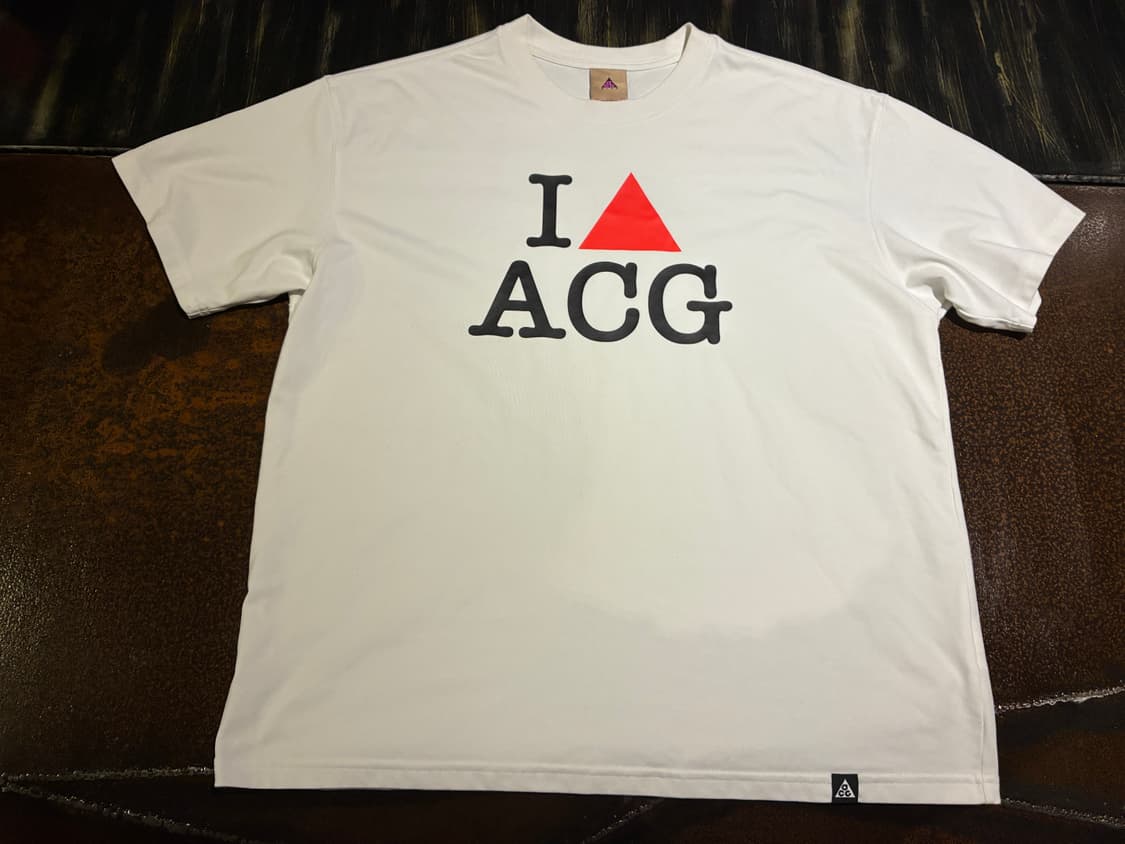 XXL) 나이키 acg 티셔츠 화이트 상품이미지1