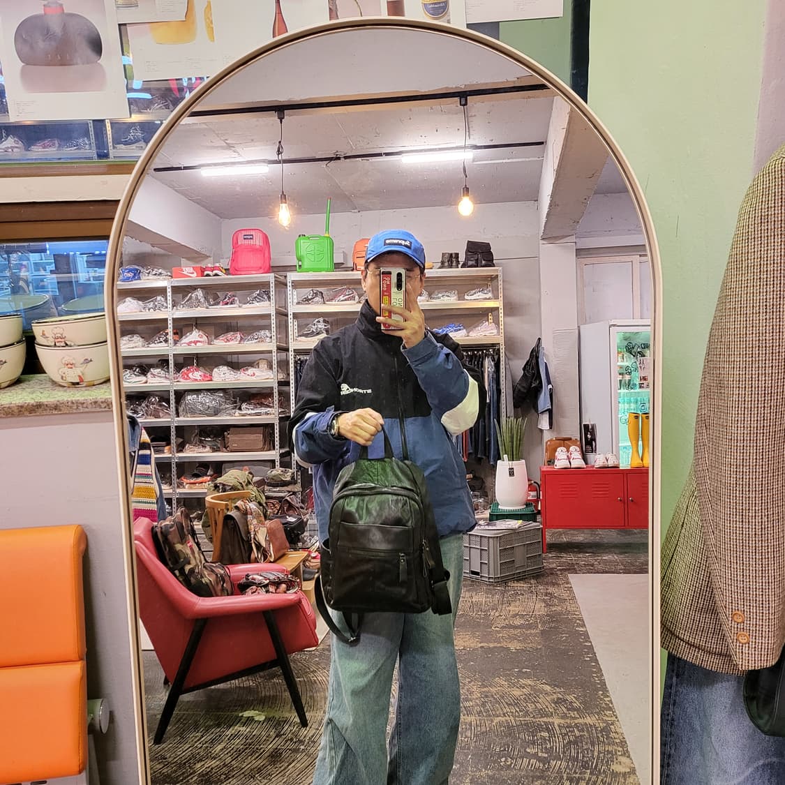 리얼 레더 백팩 상품이미지2