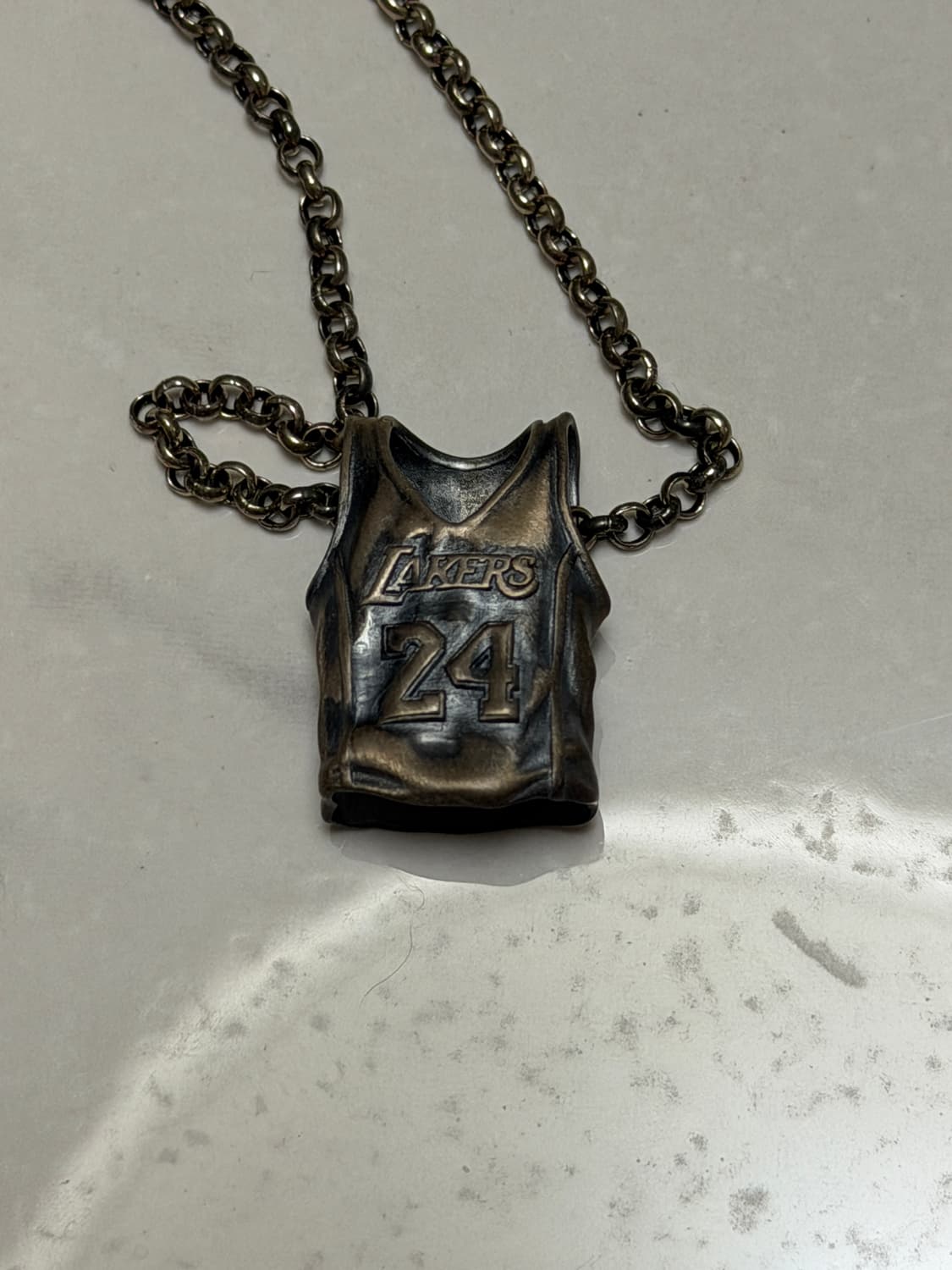 코비 브라이언트 레이커스 24번 져지 펜던트 목걸이 상품이미지1