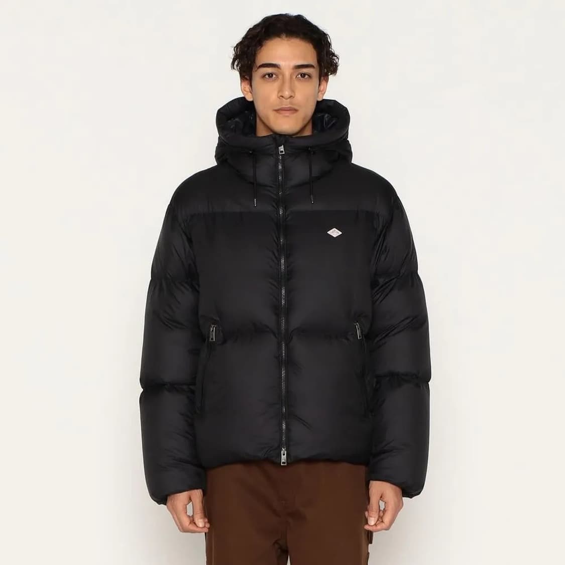 택달린 새상품 단톤 립스탑 미들다운 패딩 상품이미지1