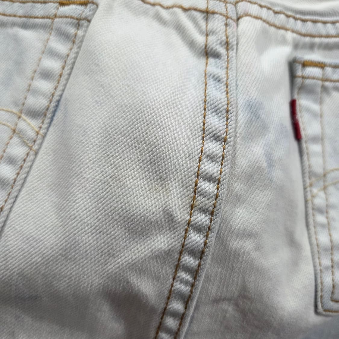 리바이스 501 데님 미니스커트 25 상품이미지5