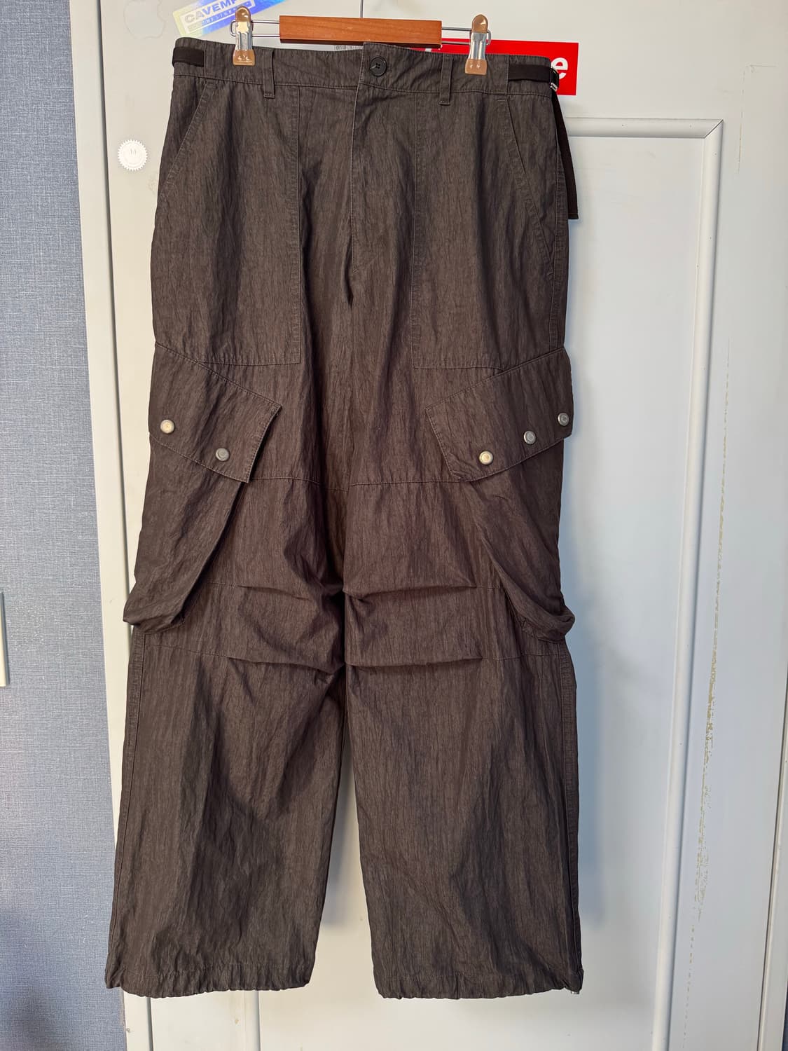 [M]서피스에디션 빅 카고 팬츠 다크 그레이 상품이미지1