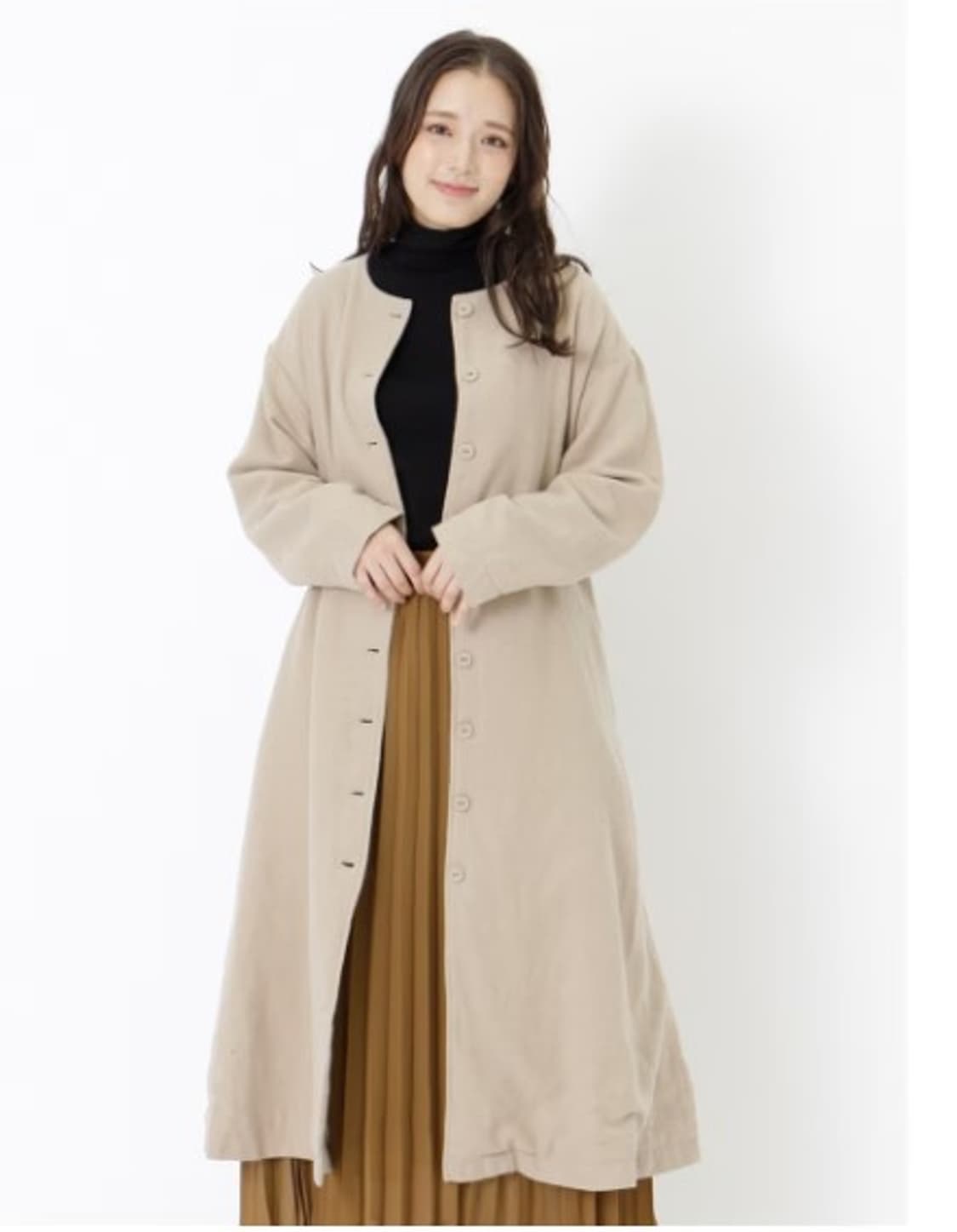 사만사모스 롱 코트 상품이미지1