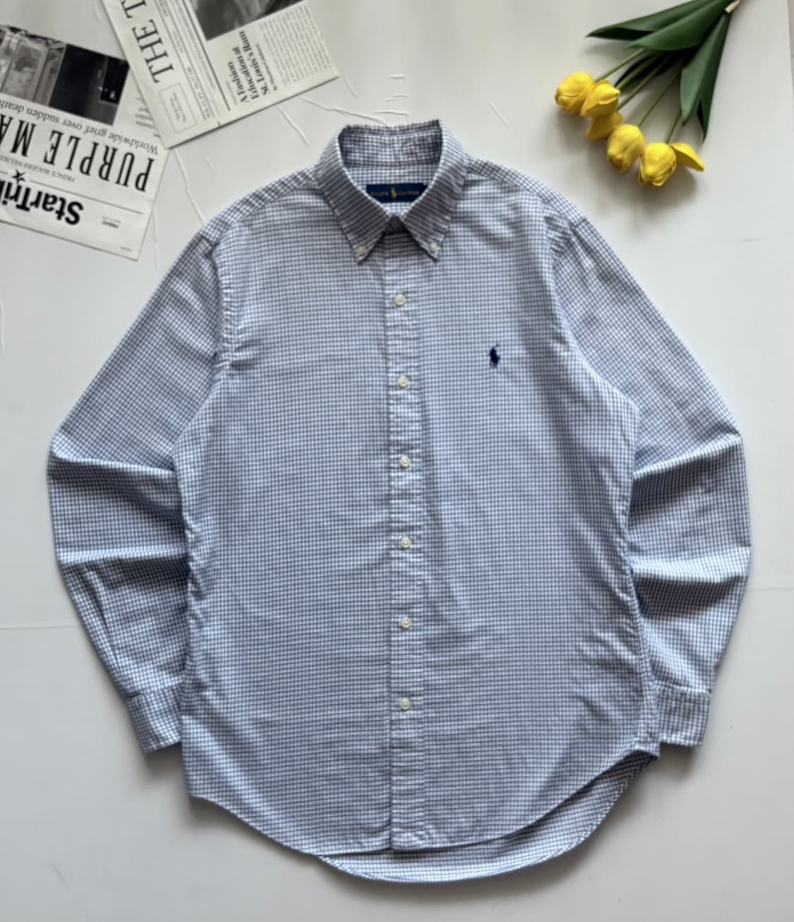 Polo 폴로랄프로렌 깅엄 체크 셔츠 상품이미지2