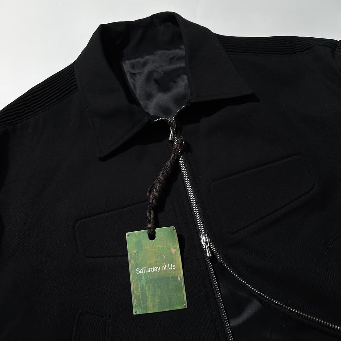 (새상품) 23ss STU 에스티유 엠보 레이싱 봄버 자켓 상품이미지6