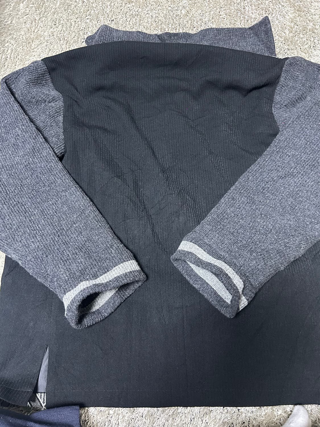 일제 니트 집업 사이즈 110 상품이미지7