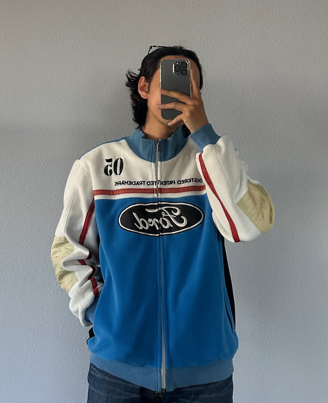 [XL]FUBU 후부 포드 레이싱 플리스 자켓 상품이미지1