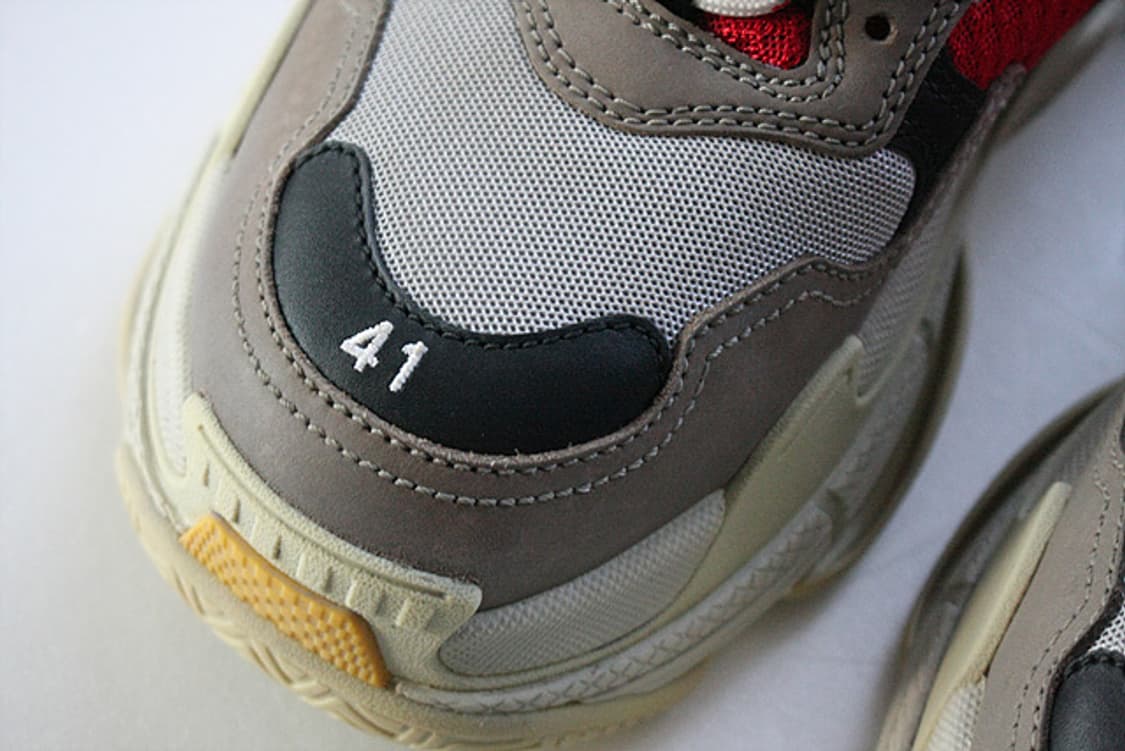 발렌시아가 정품 트리플 S 스니커즈 블루그레이 Multi color새상품 상품이미지2