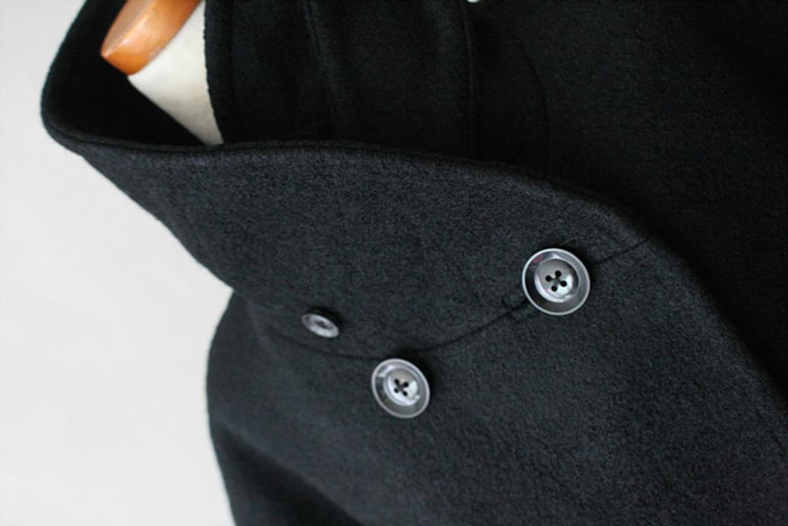 YOHJI YAMAMOTO REGULATION MEN  모직 코트 새제품 상품이미지2