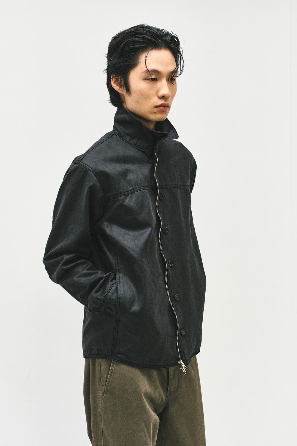 surface edition button shirt jacket M 상품이미지1