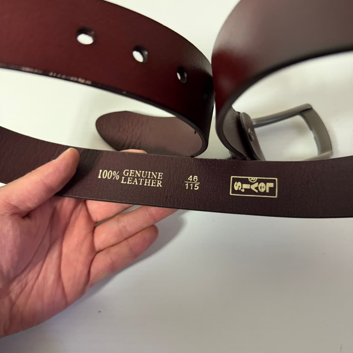리바이스 가죽 벨트 브라운 상품이미지5