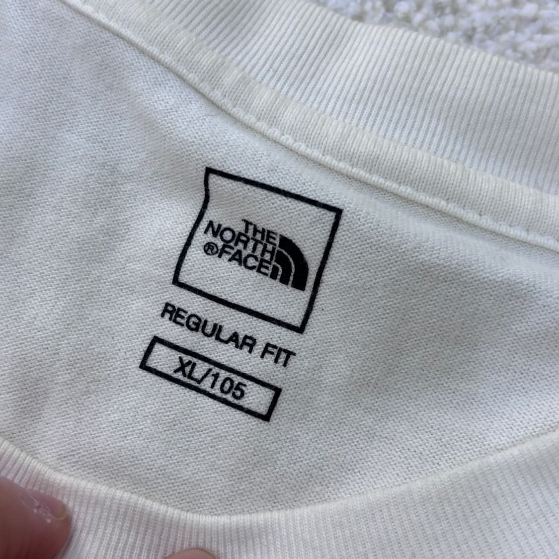 XL 노스페이스 긴팔 티셔츠 0306E 상품이미지3