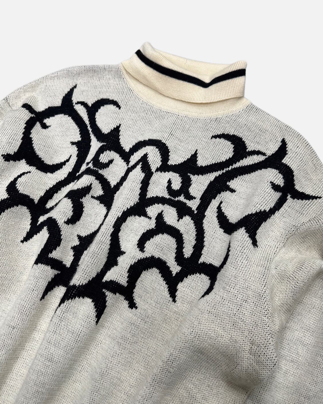 jacquard trival tultle wool knit 상품이미지2