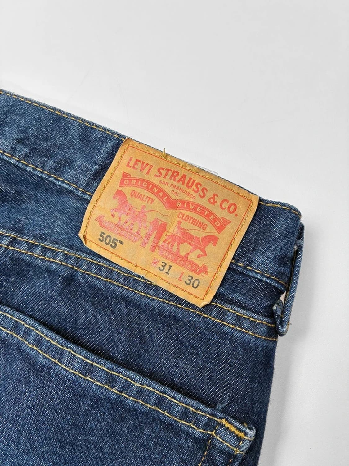 리바이스 505 스트레이트 데님 팬츠 PN5217 상품이미지7