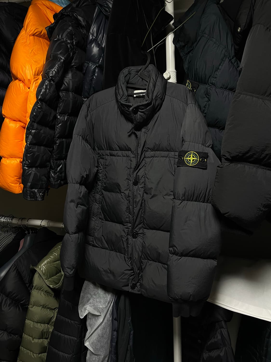 [M사이즈] 20FW 스톤아일랜드 크링클랩스 다운 패딩 자켓 상품이미지2