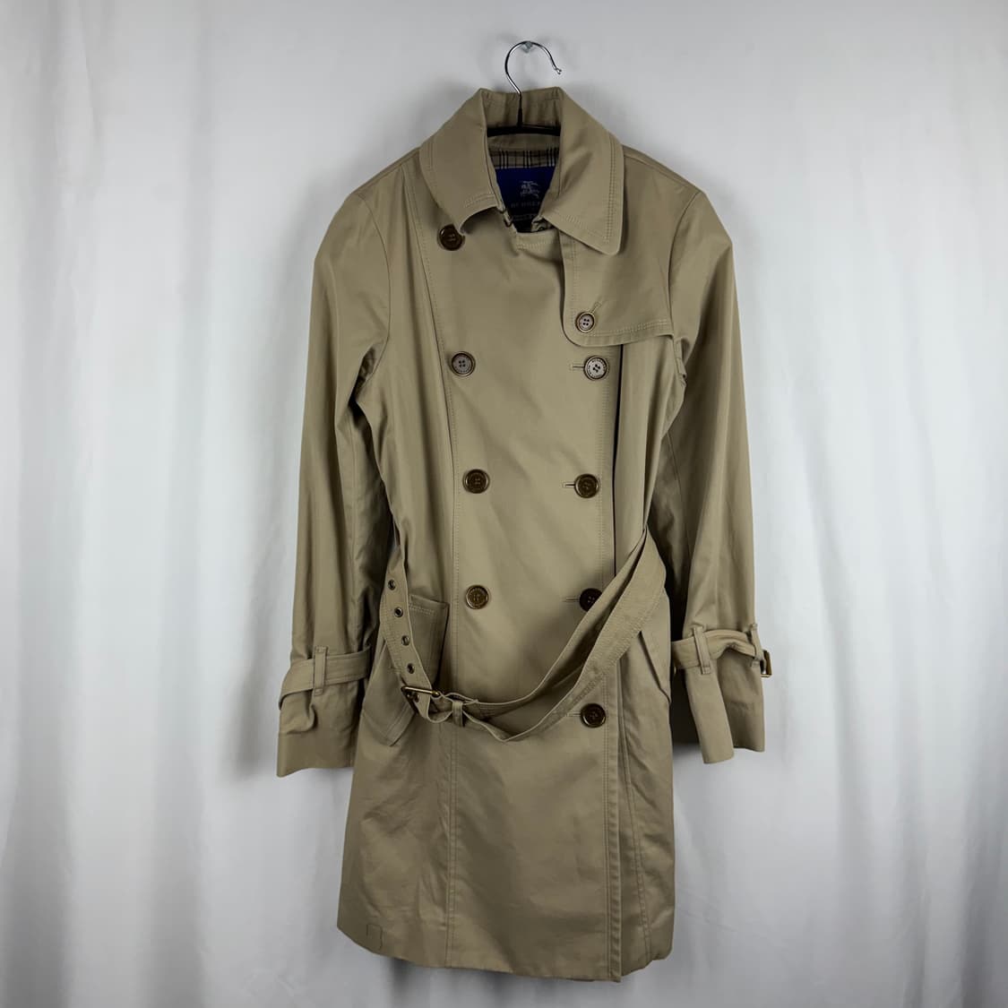(36) 버버리 블루라벨 프로섬 베이지 트렌치 코트 베이지 상품이미지2