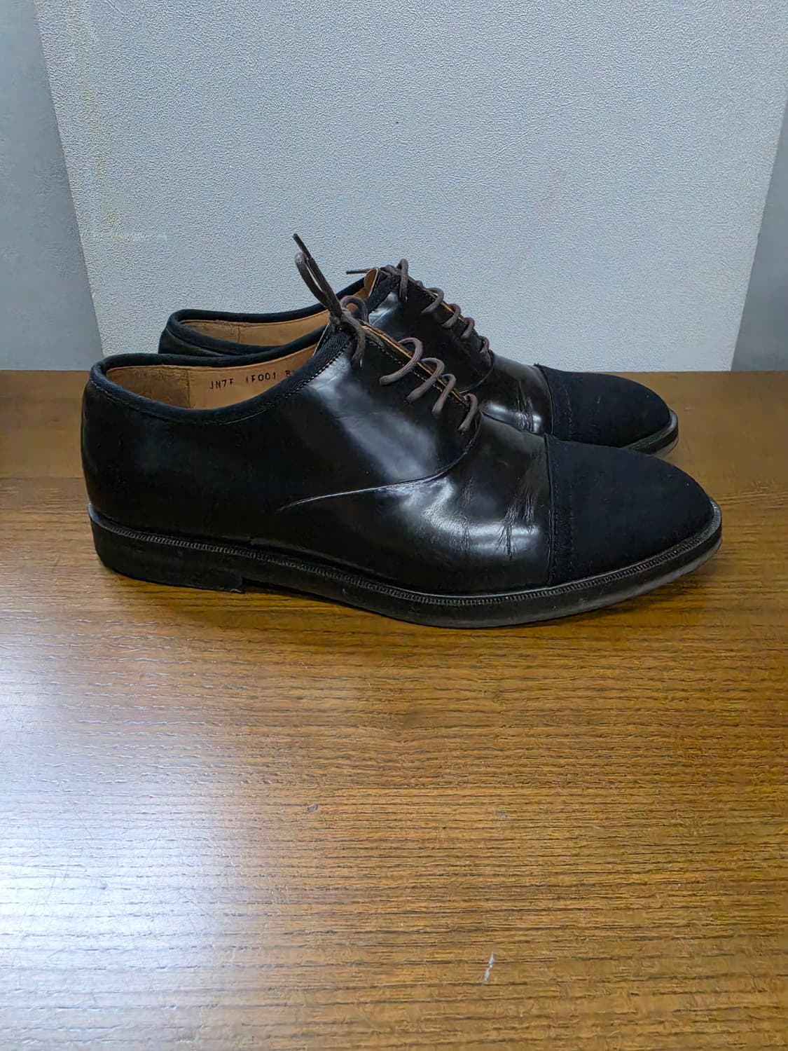 질스튜어트 더비슈즈 블랙 구두 상품이미지1