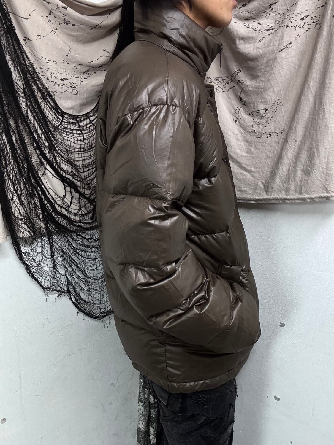 Dark Brown Y2K Padding 상품이미지3