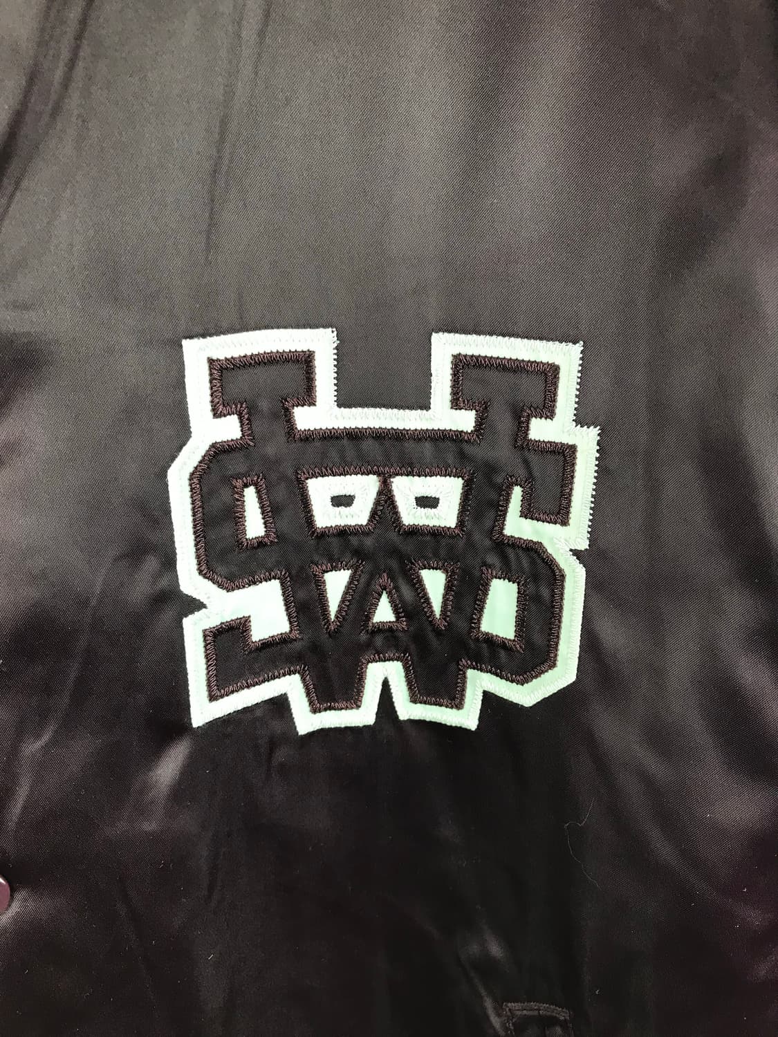 나이키 버건디 스우시 바시티자켓 스타디움 점퍼 야구잠바 블루종 ma-1 상품이미지4