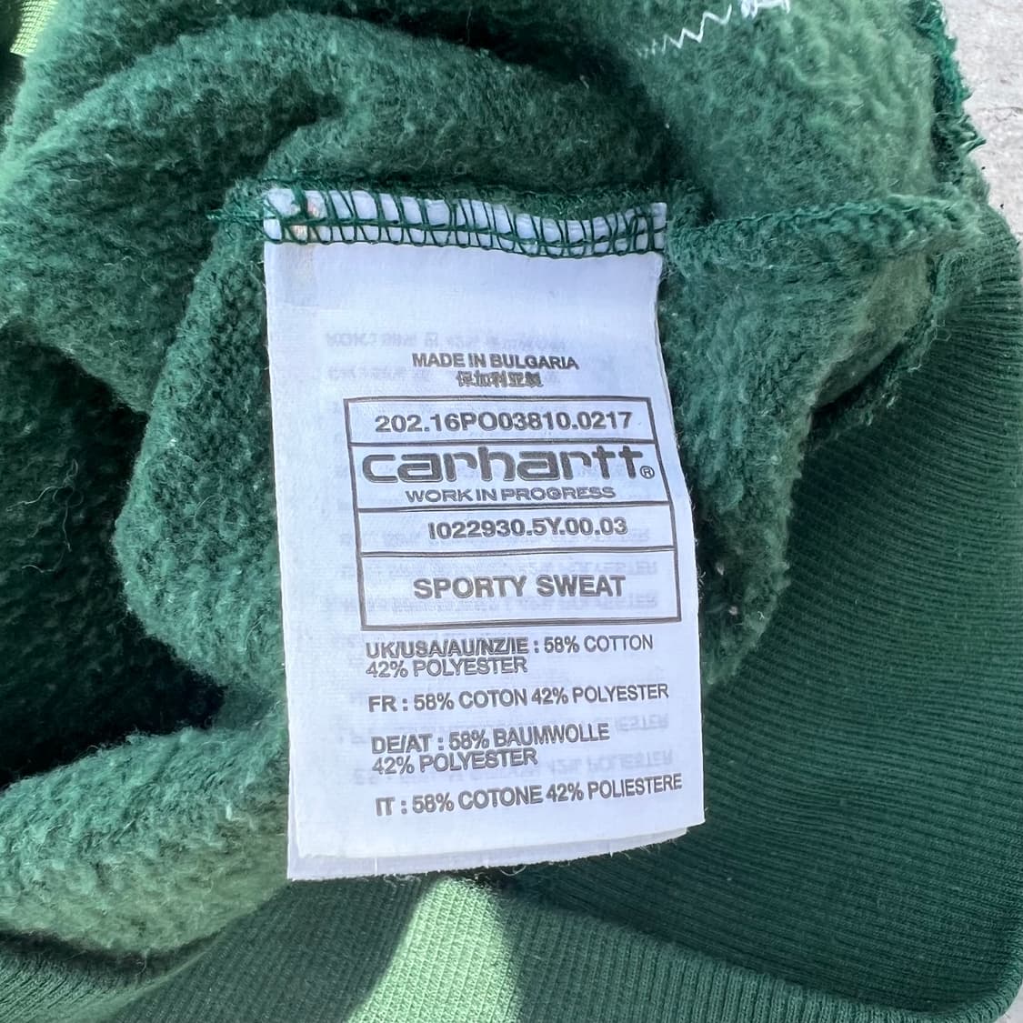 Carhartt wip 칼하트 윕 맨투맨 상품이미지4