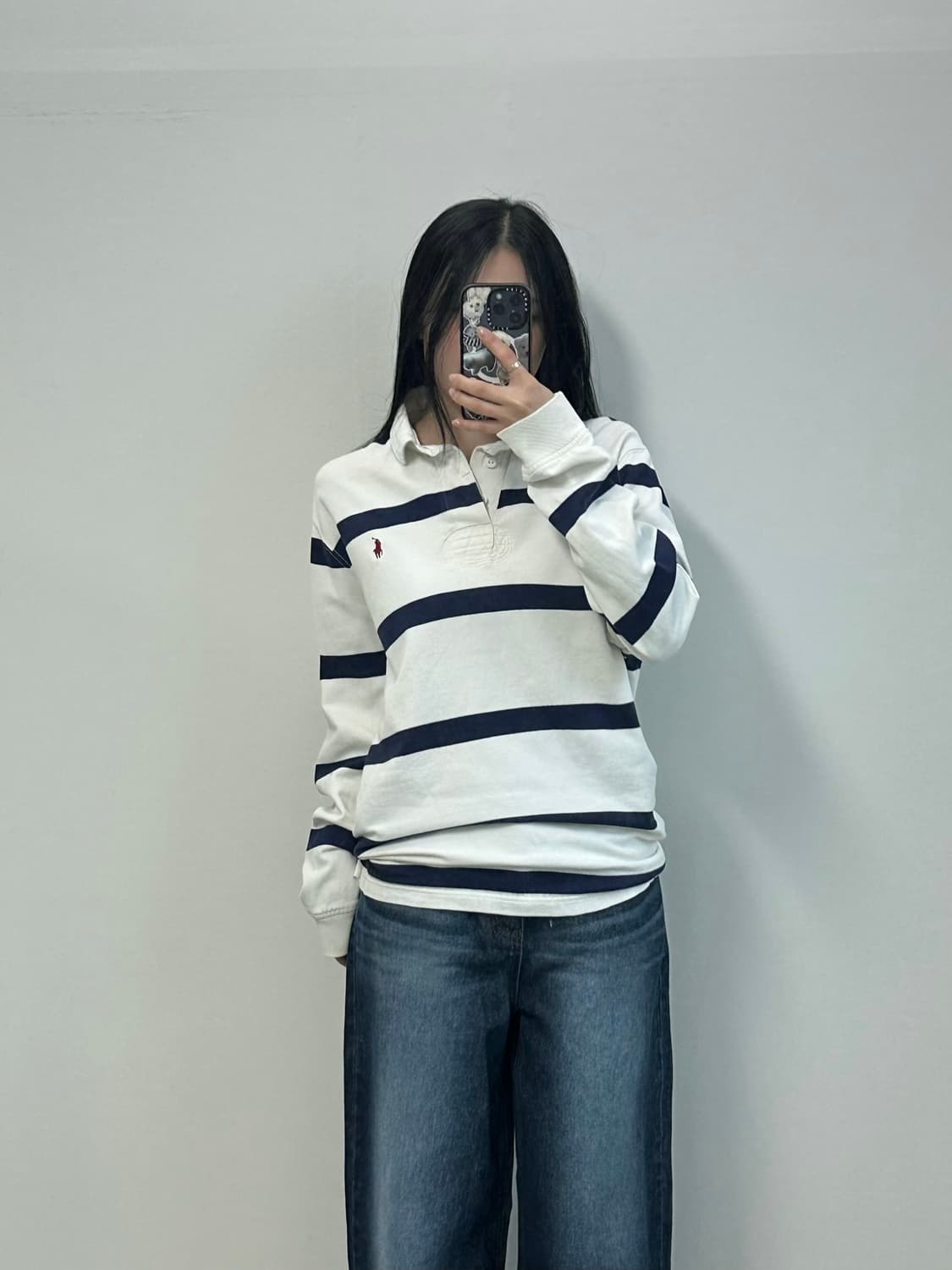 폴로 랄프로렌 신형 단가라 럭비 카라 티셔츠 상품이미지1