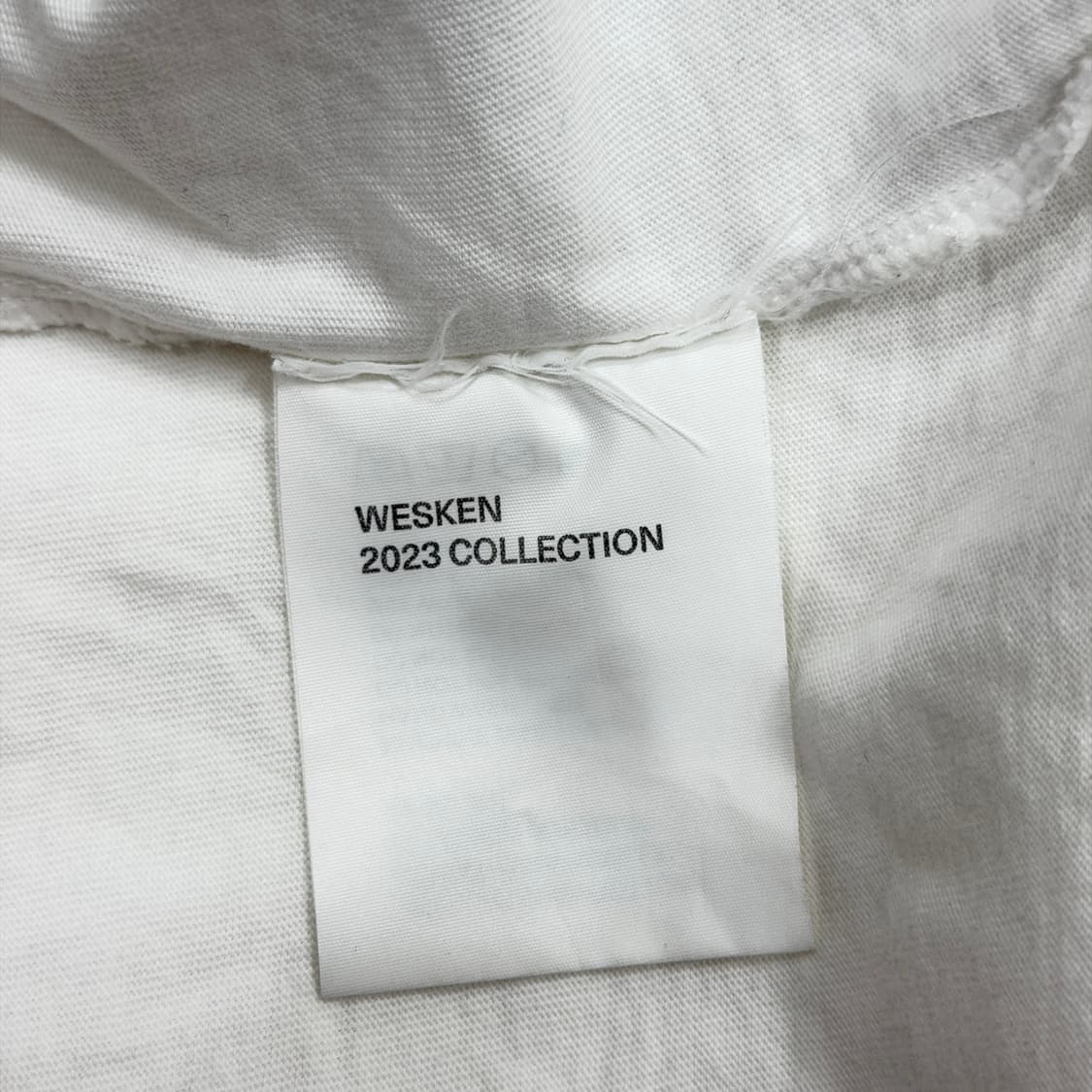 웨스켄 자유의 여신상 반팔 티셔츠 화이트 2 상품이미지5