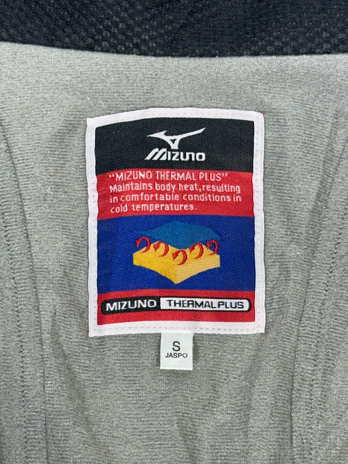 미즈노 레드 화이트 오버핏 바람막이 자켓 S 상품이미지7