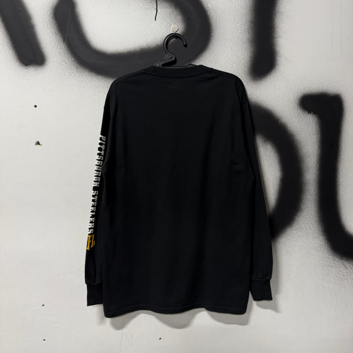 NFL 팀 피츠버그 스틸러스 입체 패치, 프린팅 롱슬리브 티셔츠 상품이미지2