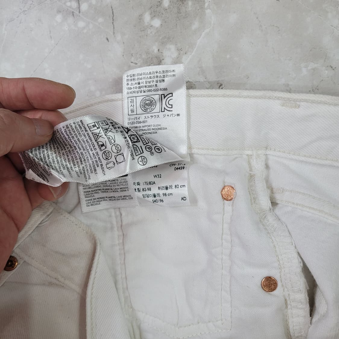 Levi's 리바이스 501 데님 반바지  상품이미지7