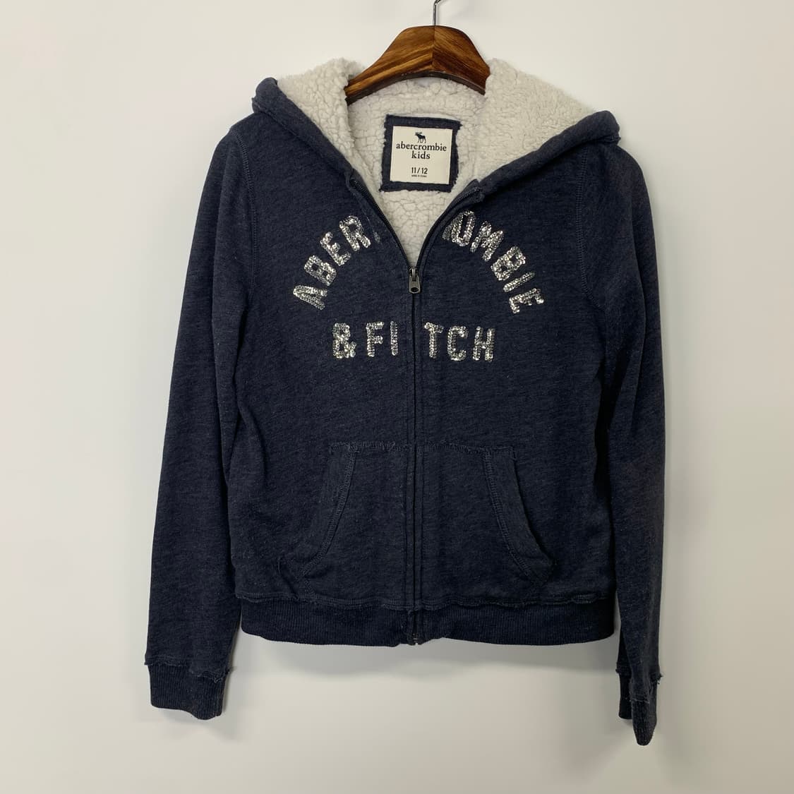 아베크롬비 y2k 와투케 양털 후드집업 상품이미지2